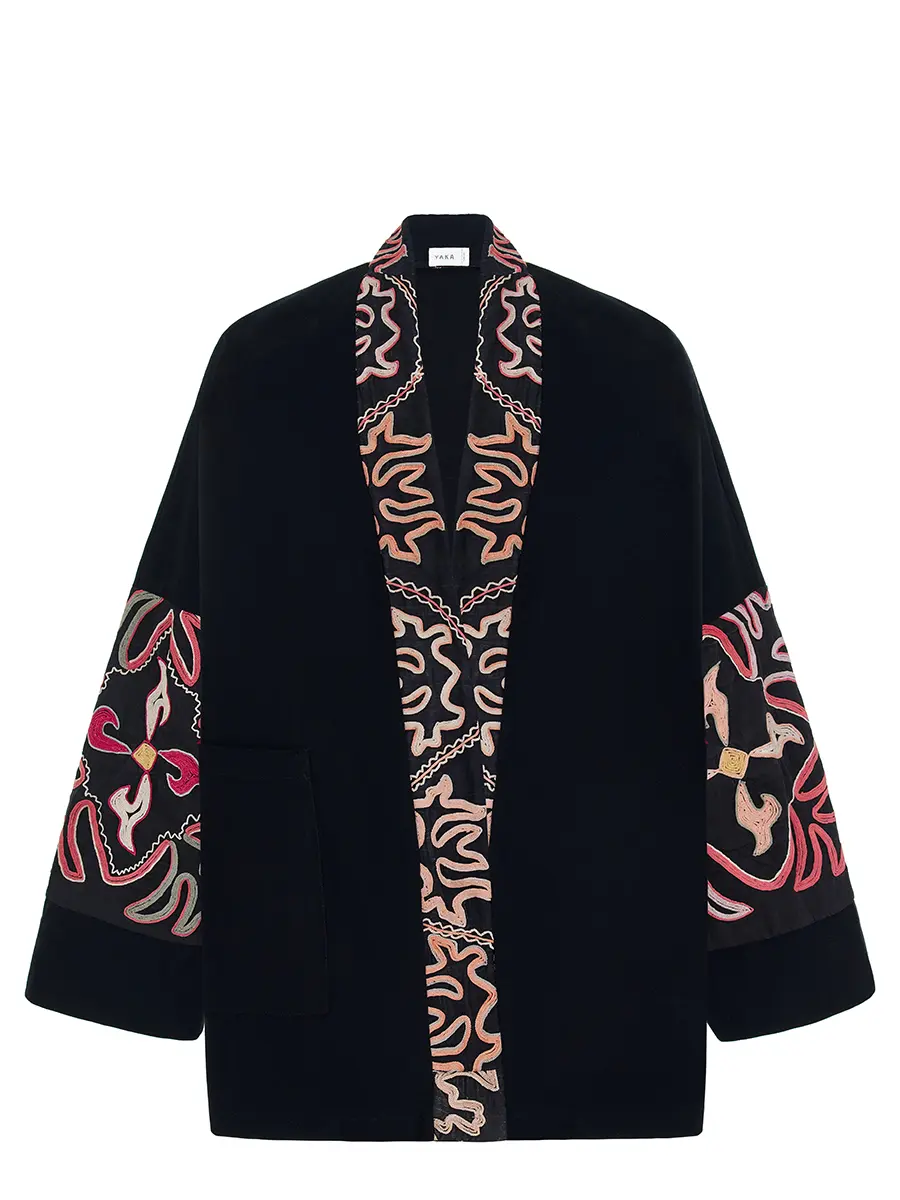 Кимоно хлопковое Black