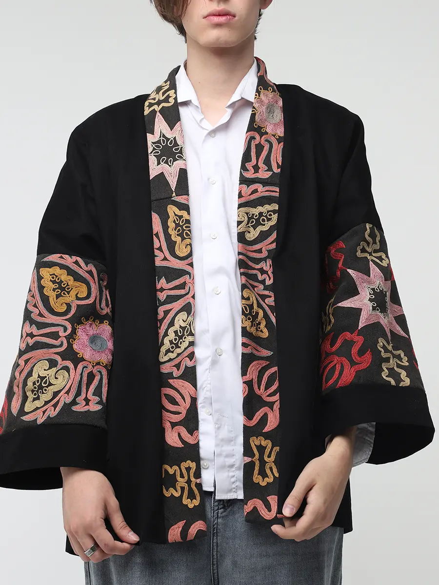 Кимоно хлопковое Black