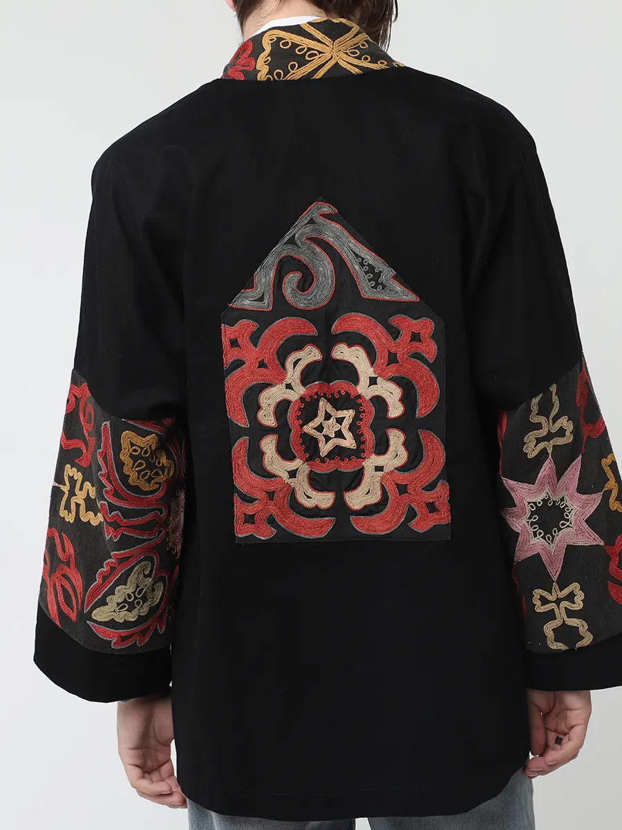 Кимоно хлопковое Black