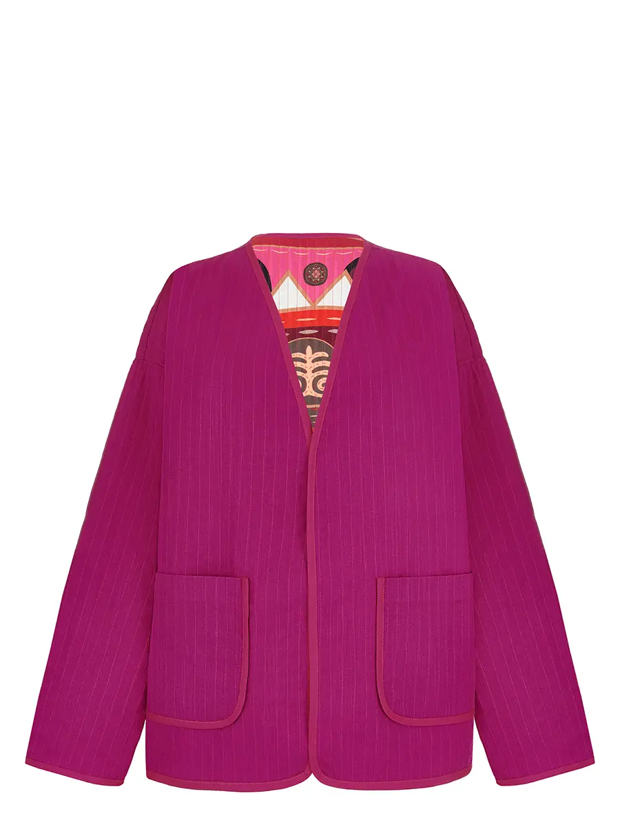 Жакет стеганый двусторонний