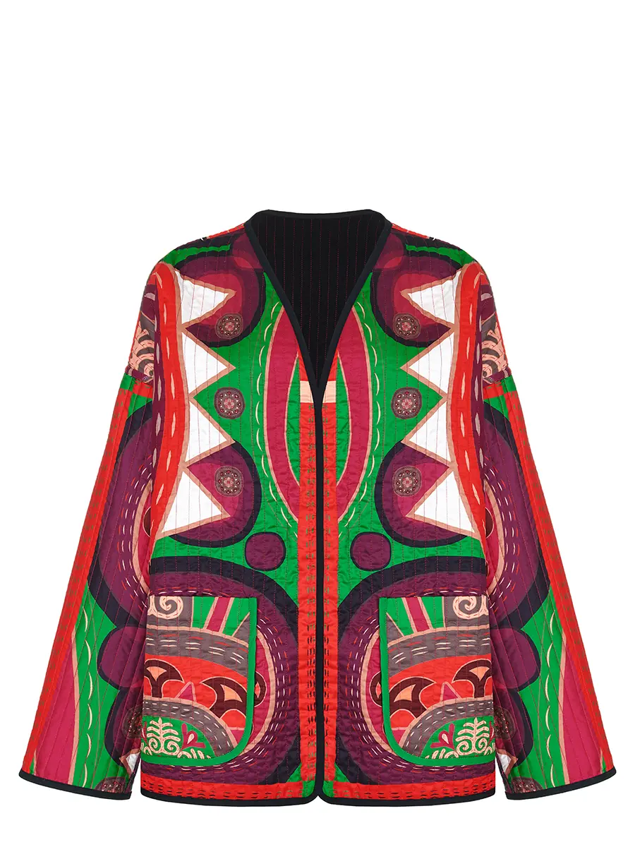 Жакет стеганый двусторонний