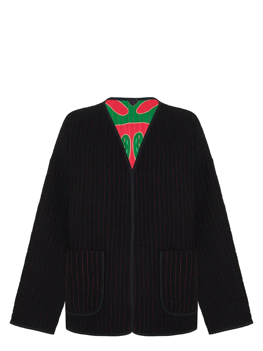 Жакет стеганый двусторонний