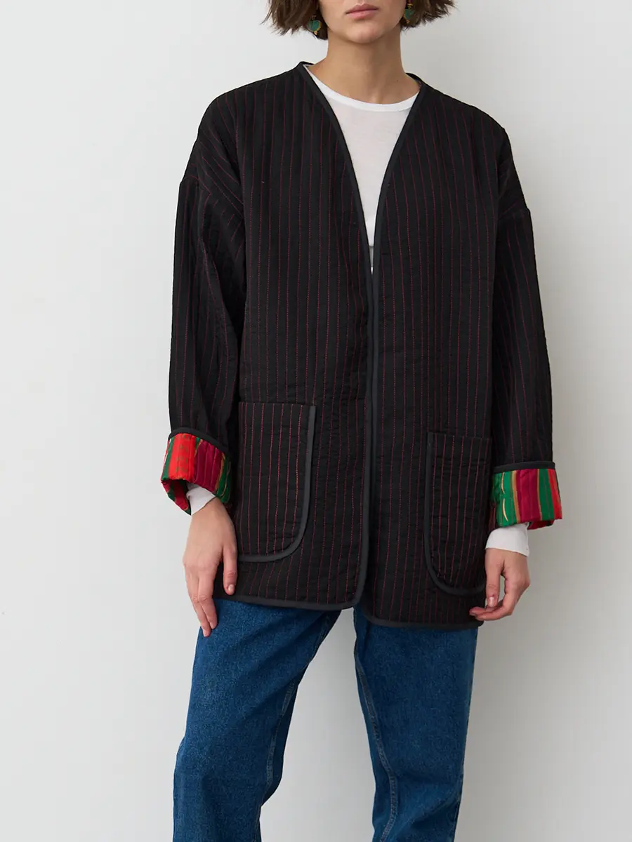 Жакет стеганый двусторонний