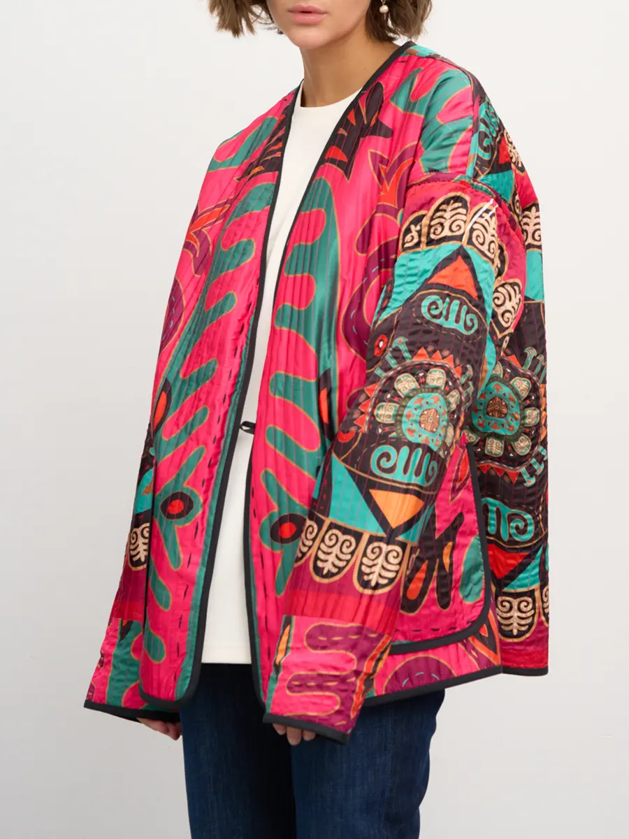 Жакет стеганый двусторонний