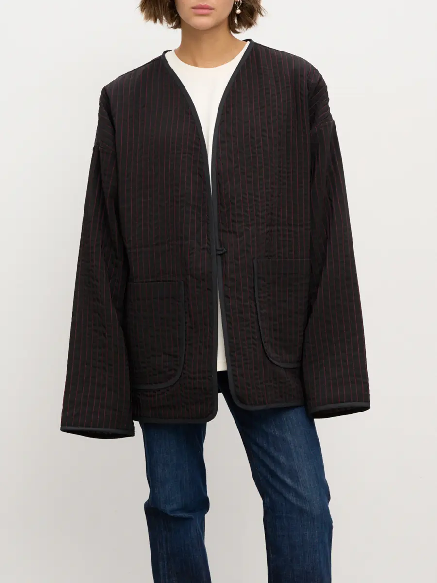 Жакет стеганый двусторонний