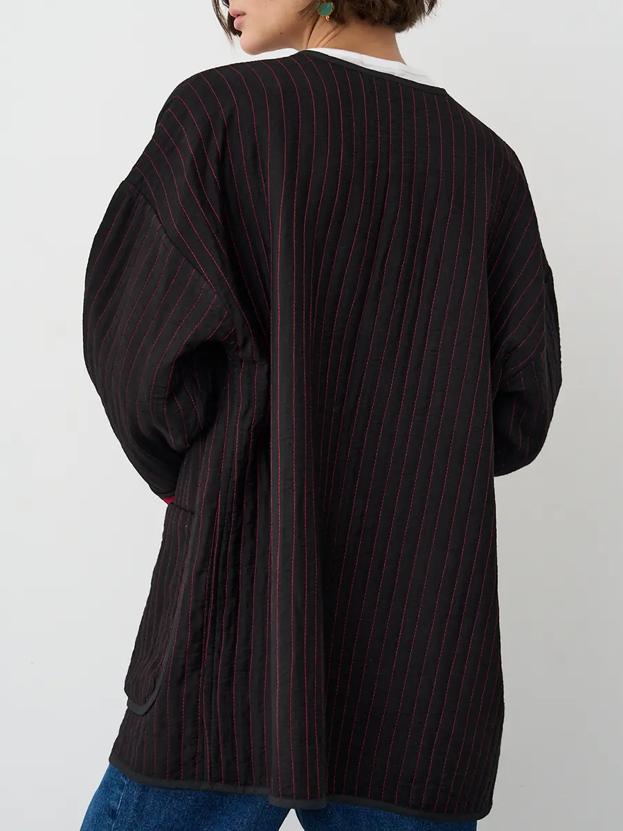 Жакет стеганый двусторонний