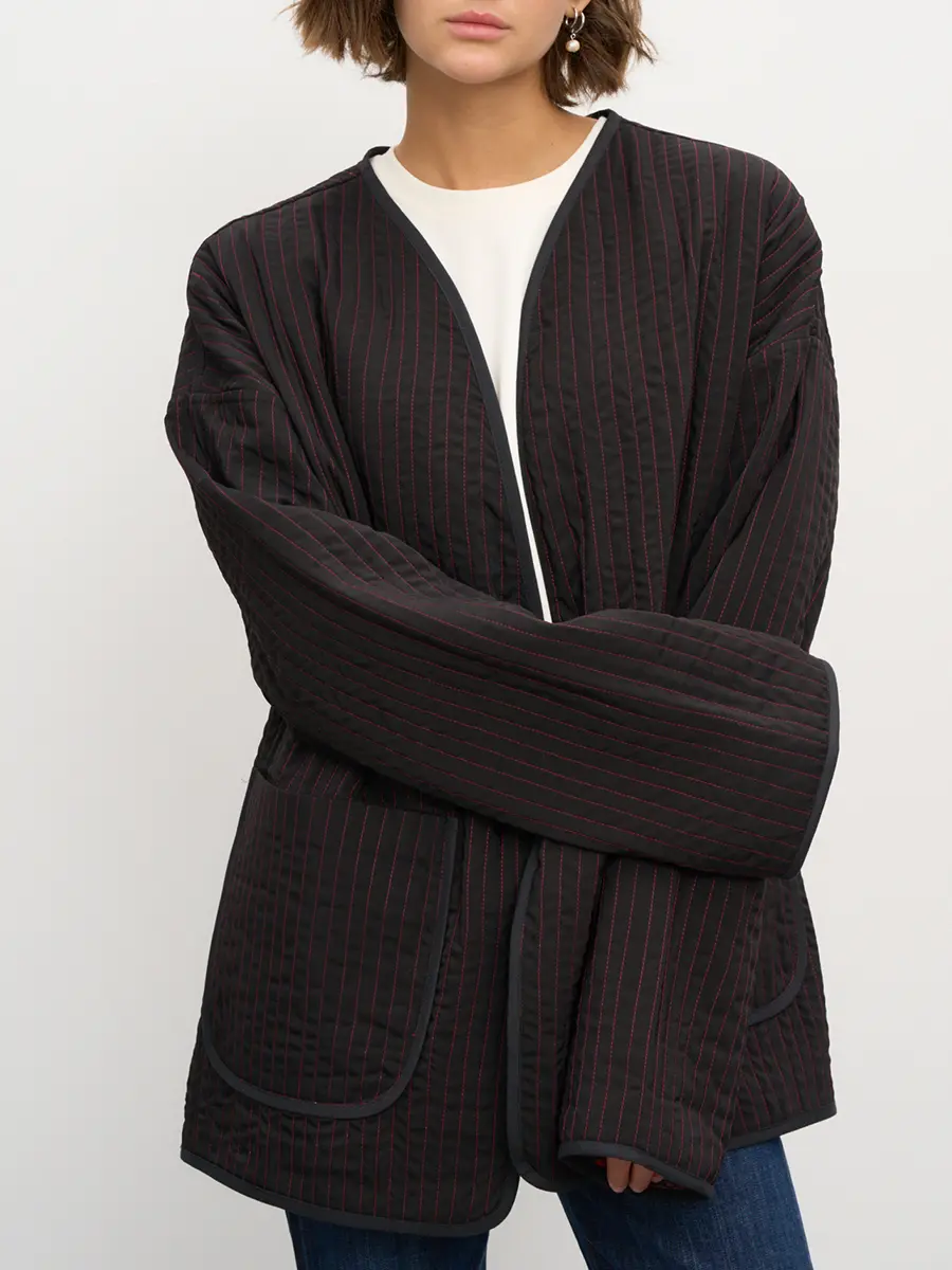 Жакет стеганый двусторонний