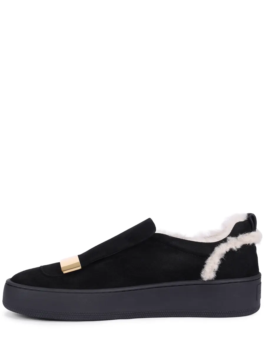 Слипоны замшевые на меху SR1 Addict