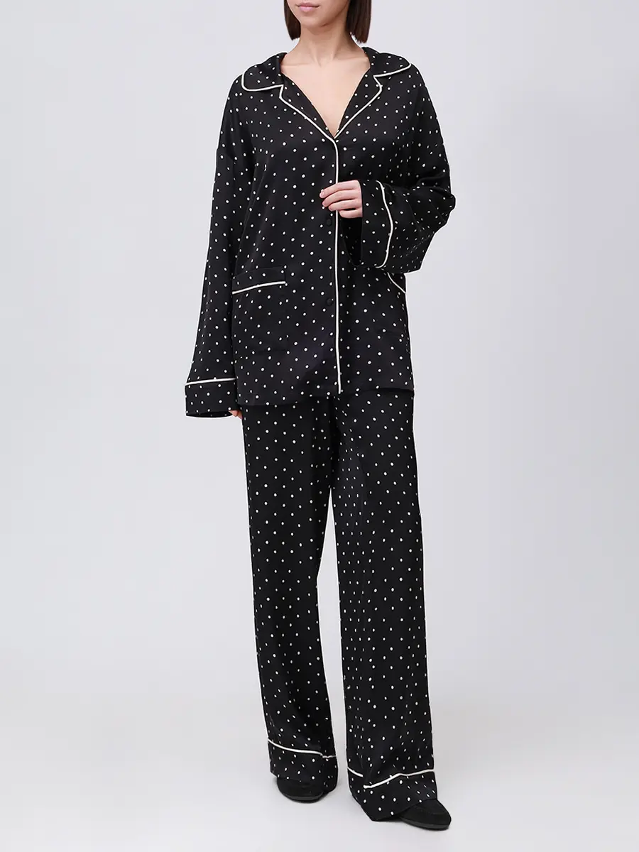 Пижама атласная