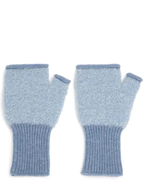 Митенки из шерсти и кашемира FREE AGE