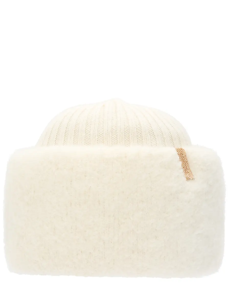 Шапка из шерсти и кашемира