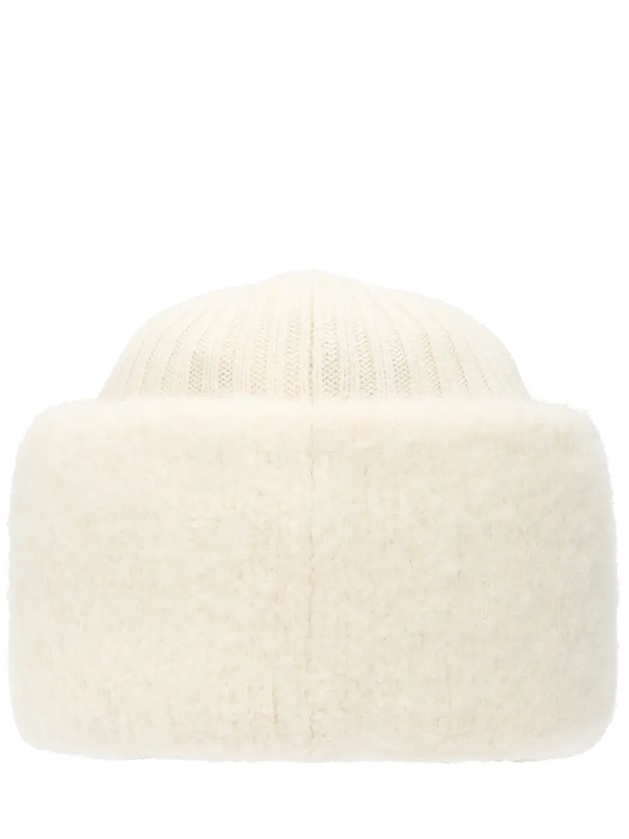 Шапка из шерсти и кашемира