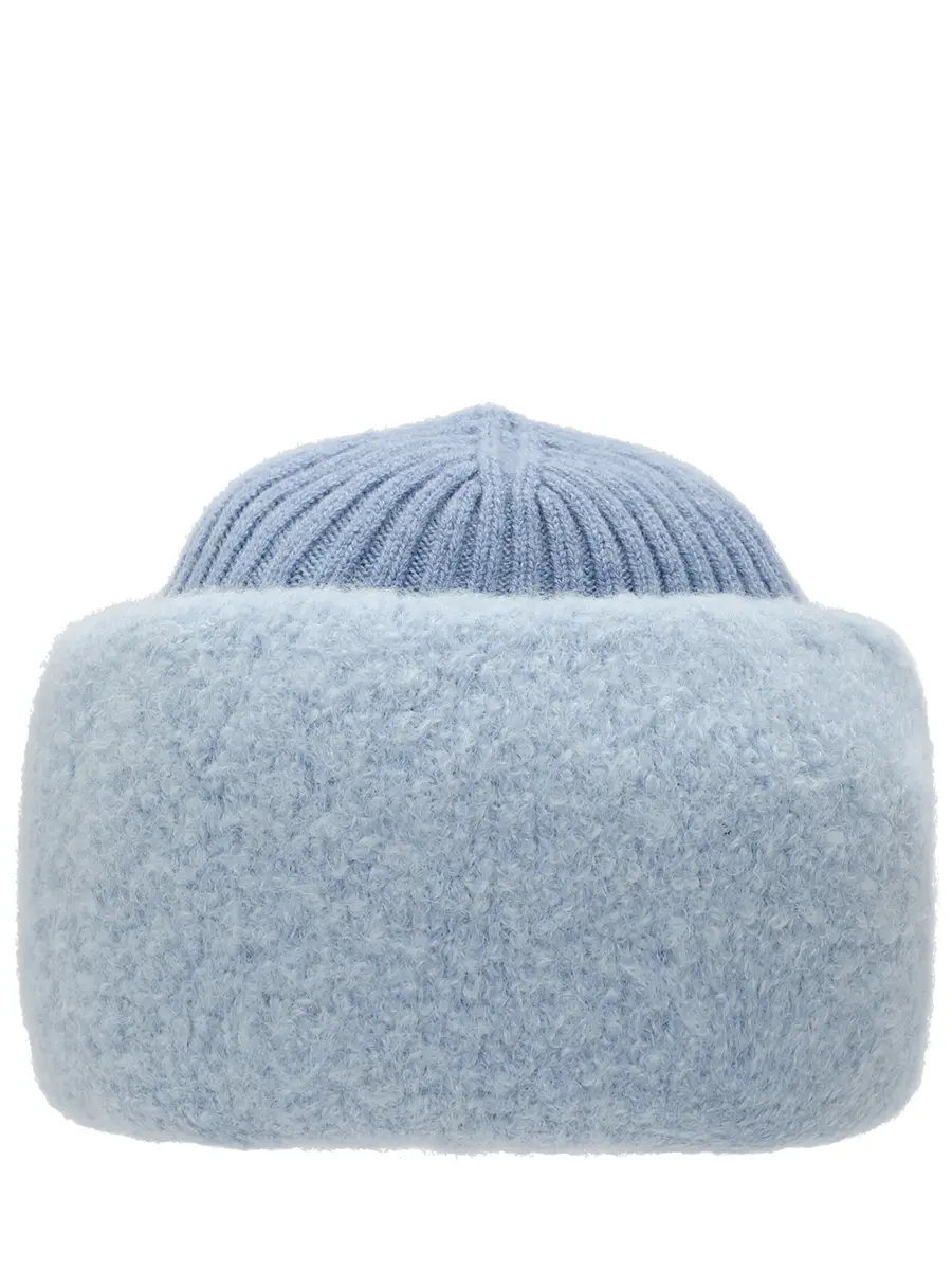 Шапка из шерсти и кашемира