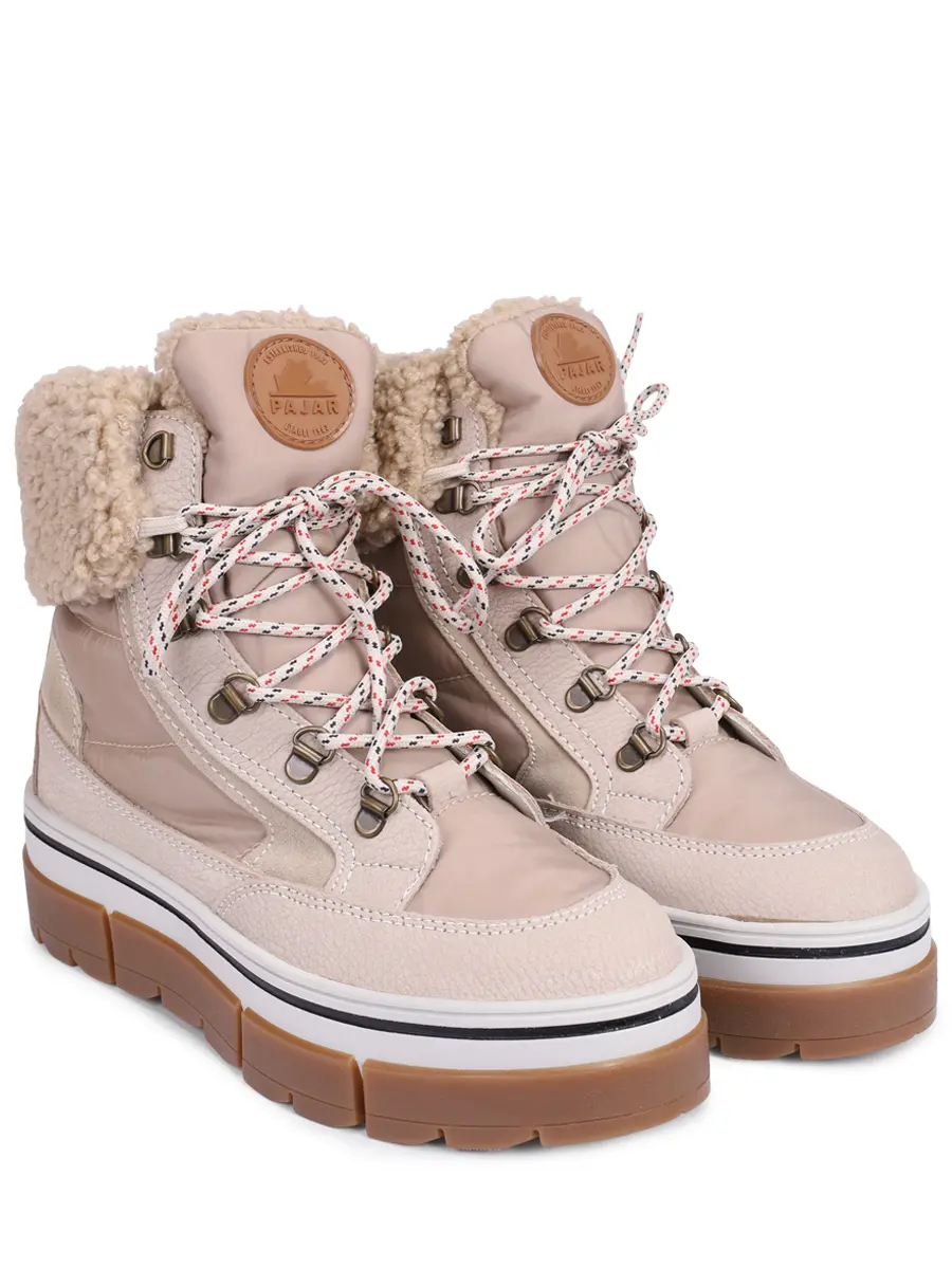 Ботинки комбинированные