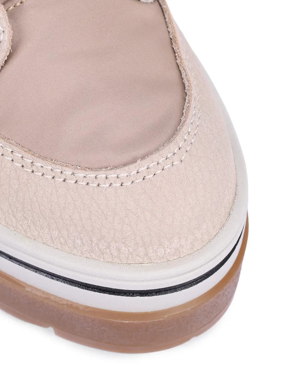 Ботинки комбинированные