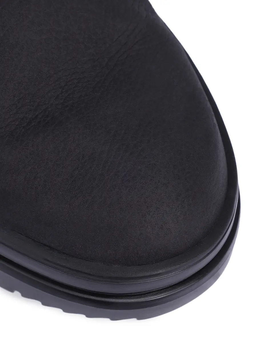 Ботинки кожаные