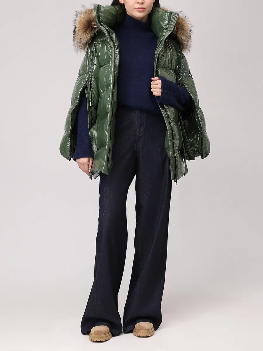 Куртка стеганая Classic Olive Puffer Jacket