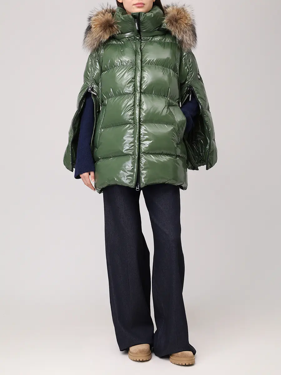 Куртка стеганая Classic Olive Puffer Jacket