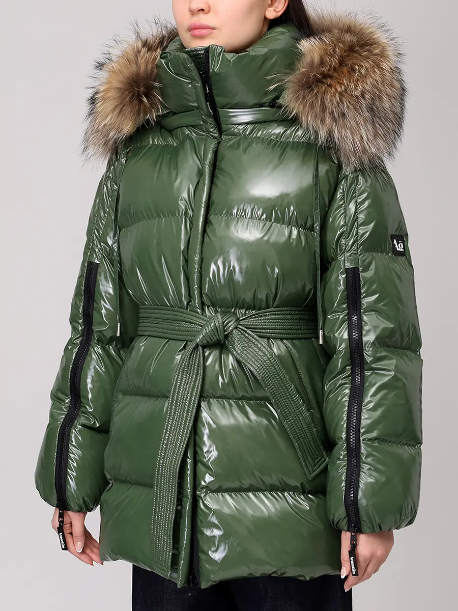 Куртка стеганая Classic Olive Puffer Jacket