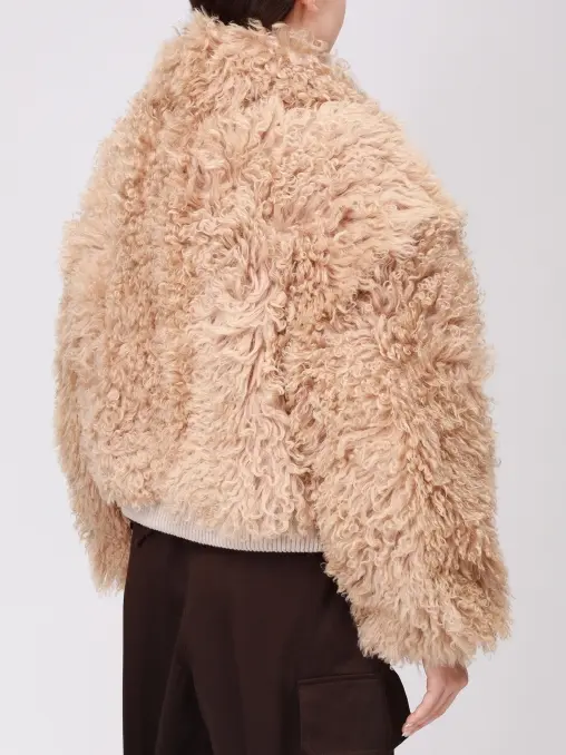 Полушубок Tigrado Luxe Bomber ARGENTUM BRAND