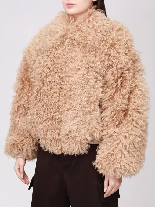 Полушубок Tigrado Luxe Bomber ARGENTUM BRAND