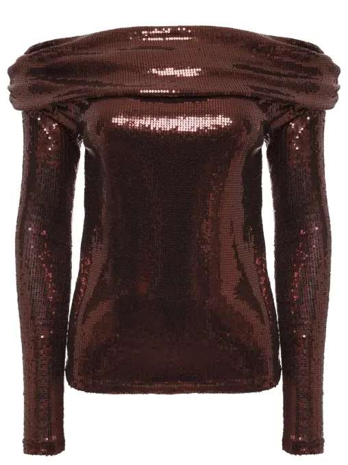 Блуза с пайетками VARDOUI NAZARIAN