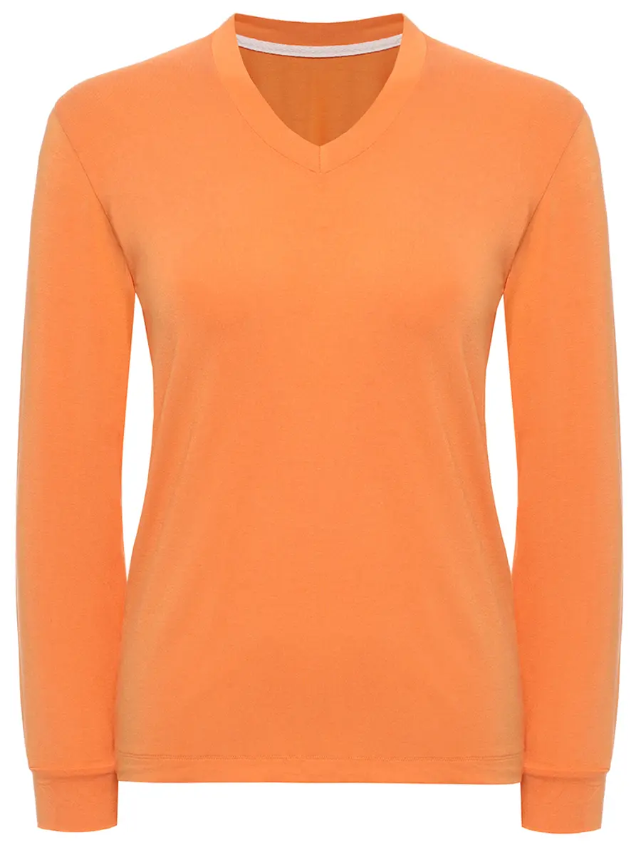 Лонгслив из апельсиновой кожуры