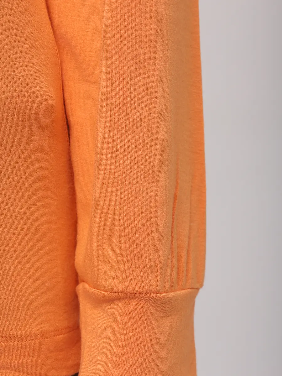 Лонгслив из апельсиновой кожуры