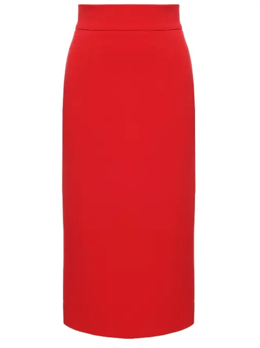 Юбка-карандаш из шерсти и вискозы VARDOUI NAZARIAN