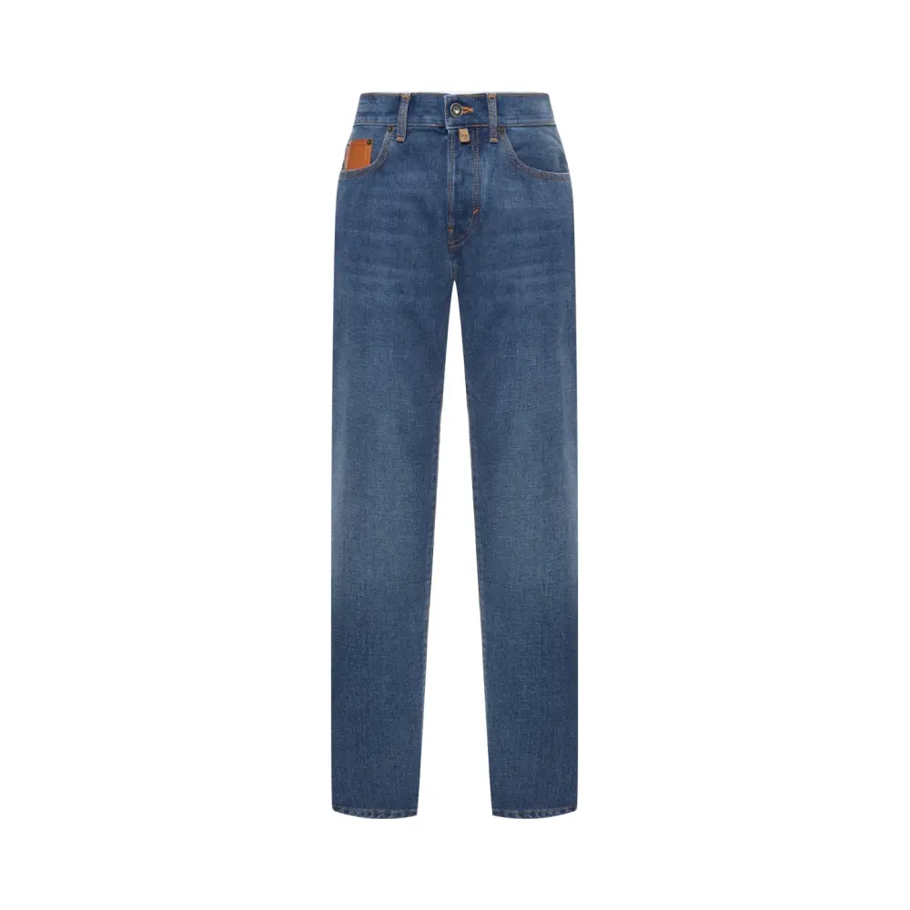 Джинсы Regular Fit хлопковые