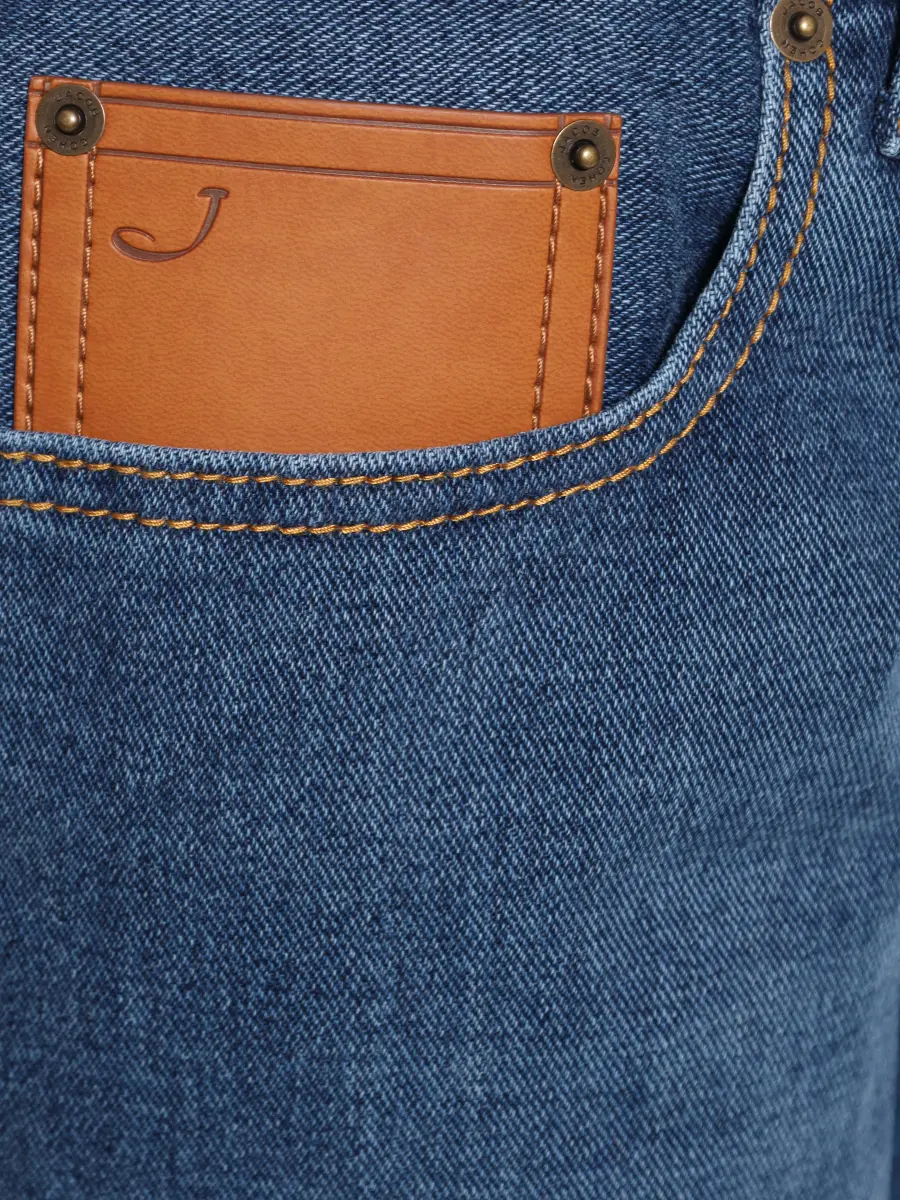 Джинсы Regular Fit хлопковые