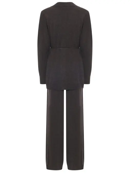 Костюм из шерсти и шелка PESERICO