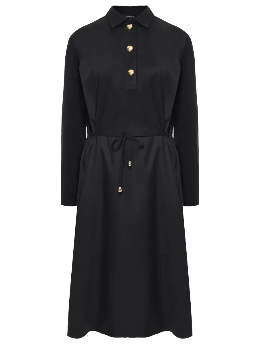 Платье шерстяное