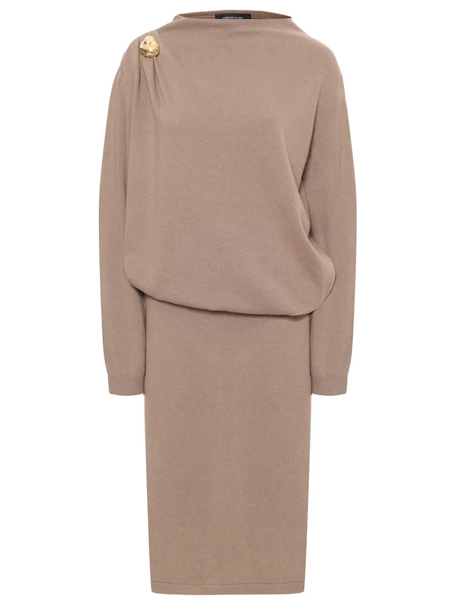 Платье шерстяное