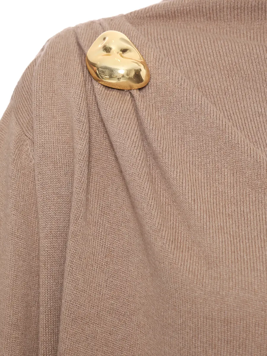 Платье шерстяное