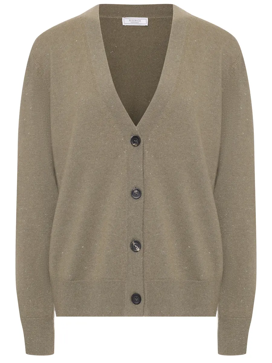 Кардиган вязаный