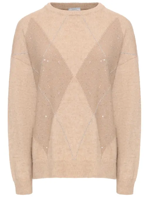 Джемпер из шерсти и шелка PESERICO