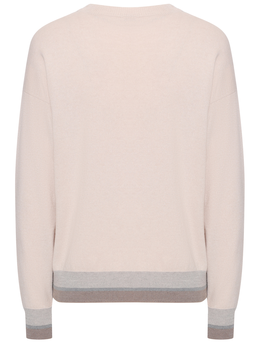 Джемпер из шерсти и шелка