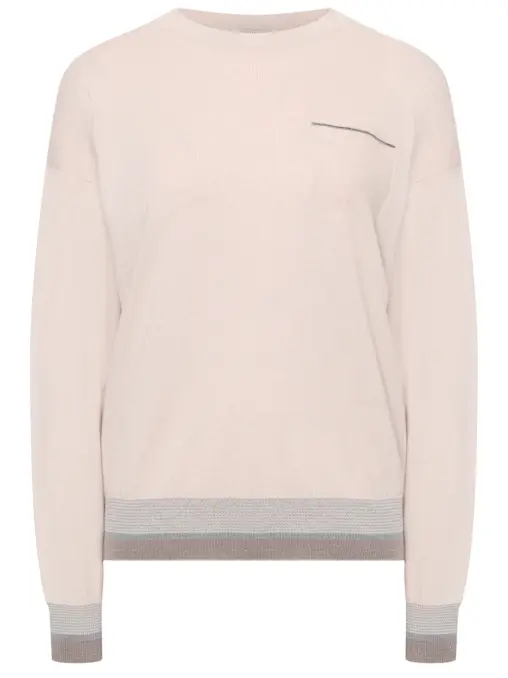 Джемпер из шерсти и шелка PESERICO