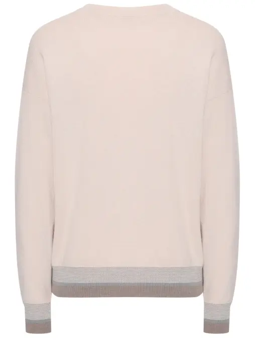 Джемпер из шерсти и шелка PESERICO