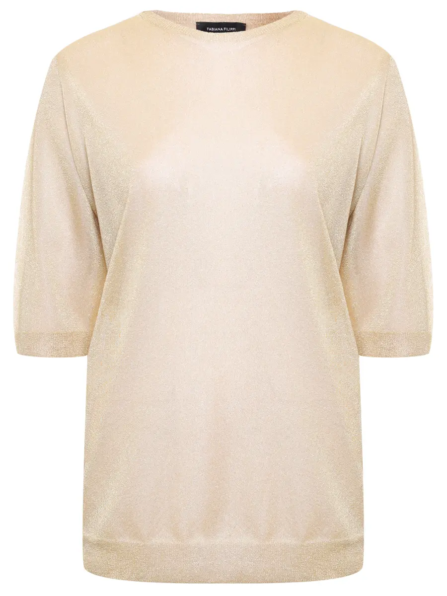 Джемпер с люрексом