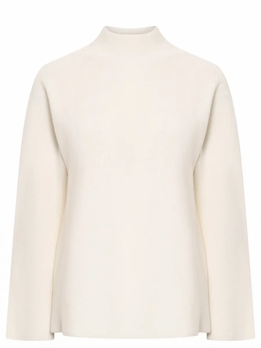 Джемпер из шерсти и шелка