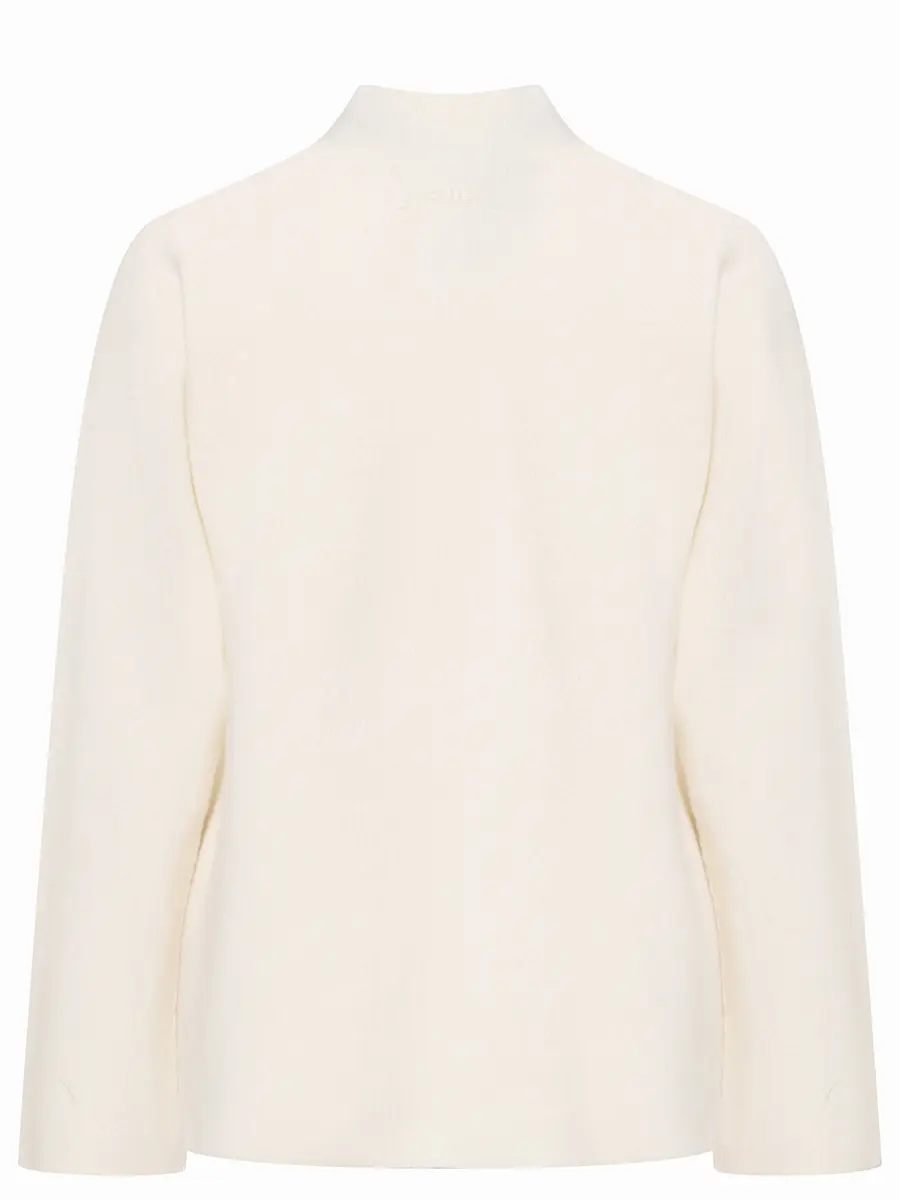 Джемпер из шерсти и шелка