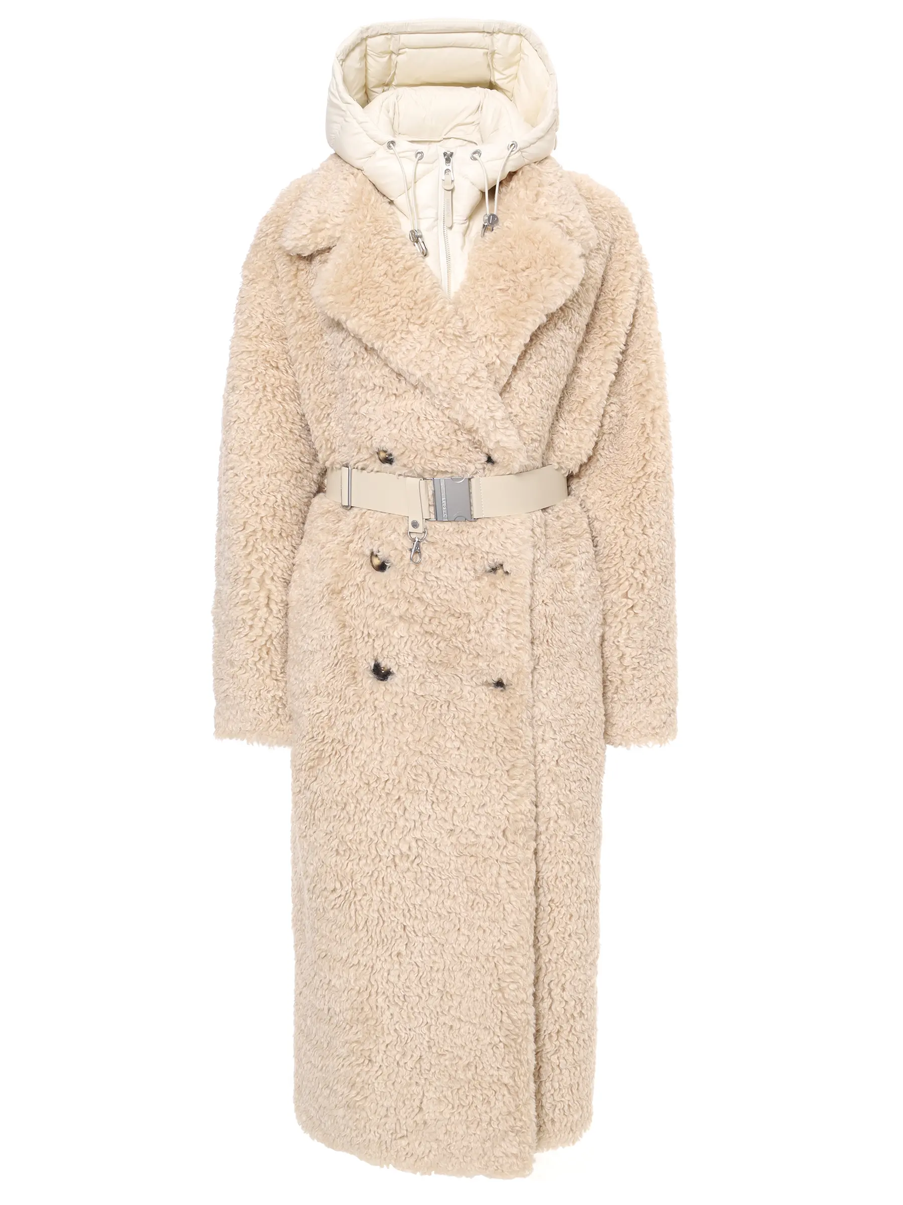 Пальто из экомеха