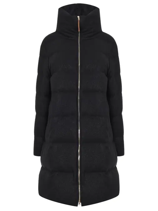 Пуховик шерстяной HERNO