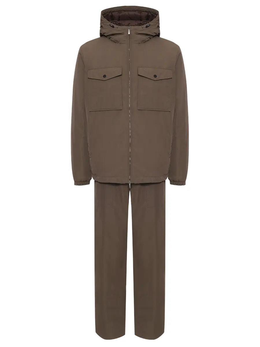 Костюм однотонный