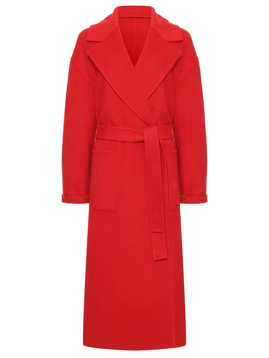 Пальто шерстяное