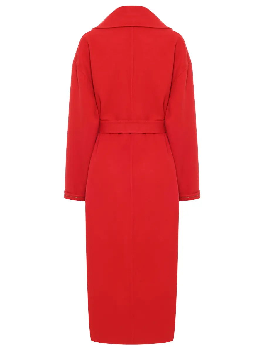 Пальто шерстяное