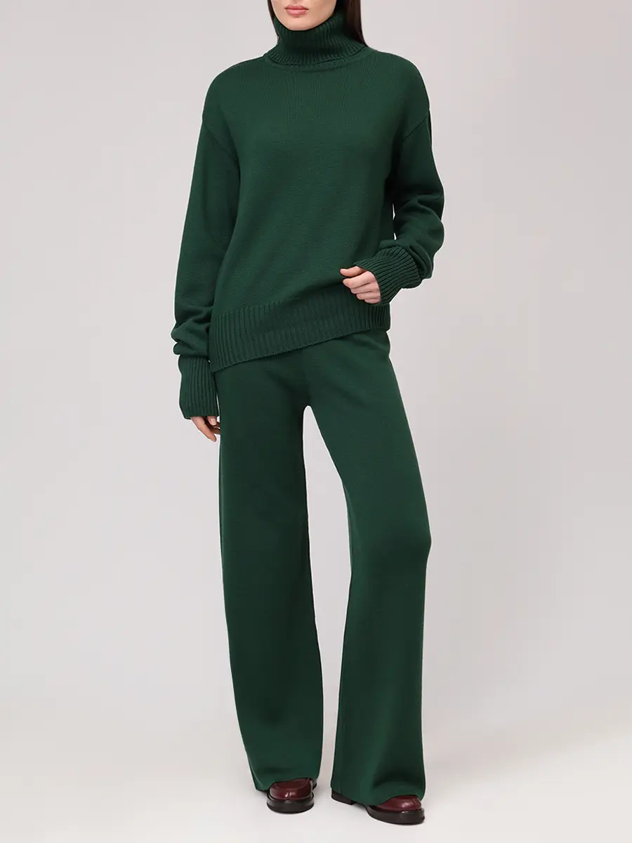 Брюки шерстяные