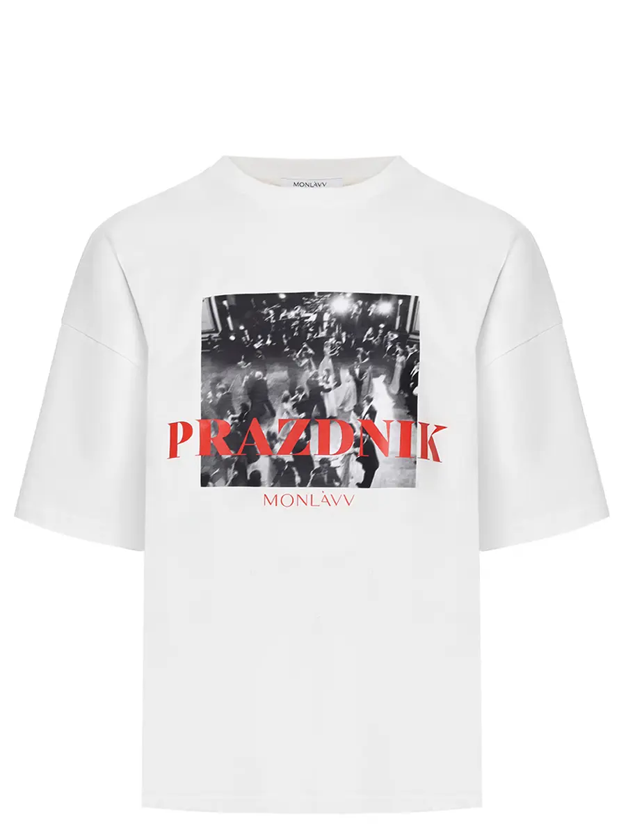 Футболка PRAZDNIK хлопковая